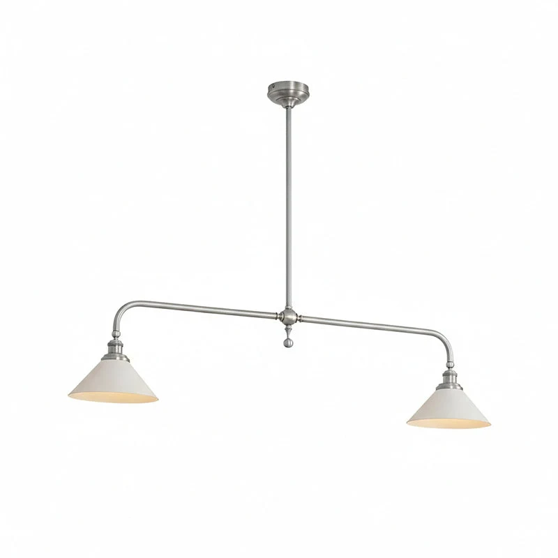 Luxe Design Hanglamp Met Witte Glazen Kappen Voor Eettafel En Keukeneiland In Messing Afwerking | Sansoti