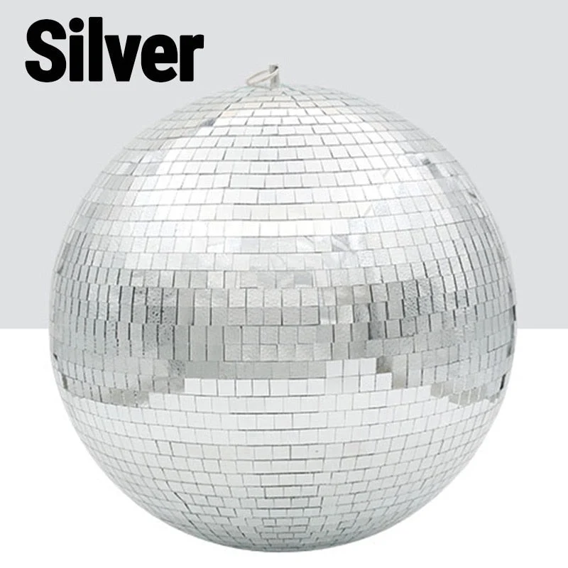 Grote Roterende Spiegel Disco Bal Met Motor Optie Voor Feest, DJ En Podiumverlichting 10–30CM | Sansoti
