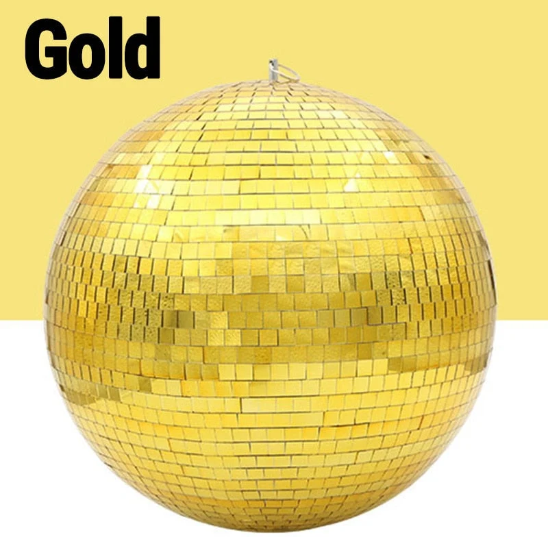 Grote Roterende Spiegel Disco Bal Met Motor Optie Voor Feest, DJ En Podiumverlichting 10–30CM | Sansoti
