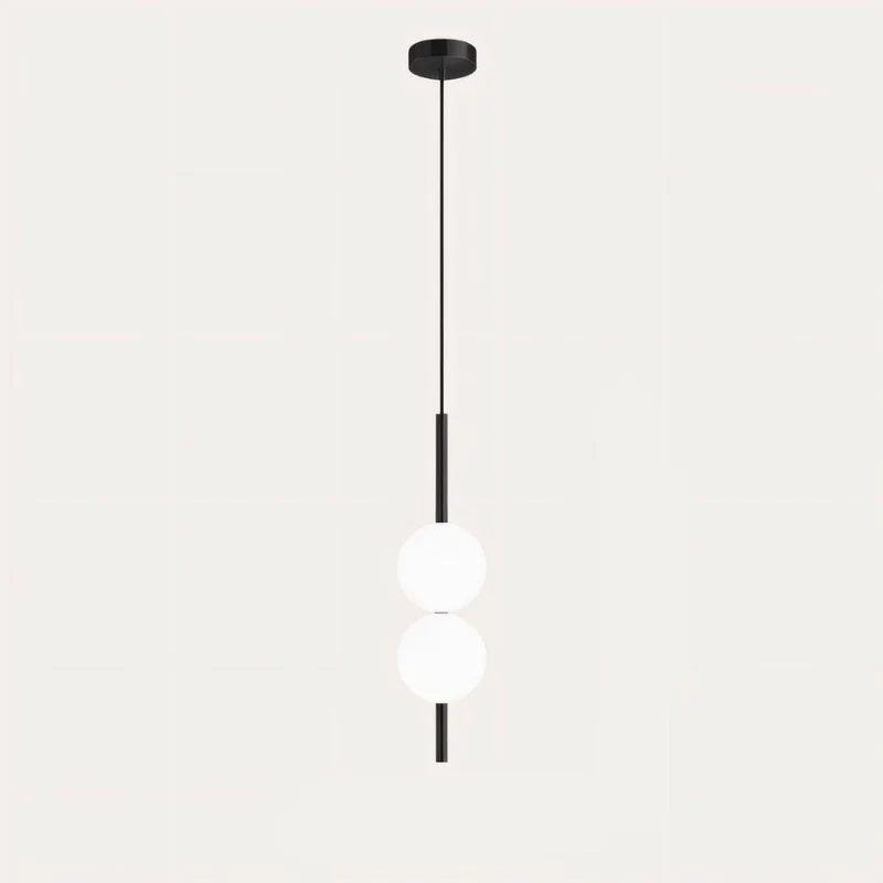 Sansoti | Moderne Hanglamp van Glas & Metaal – Scandinavisch Design (1 of 2 Lichtpunten)
