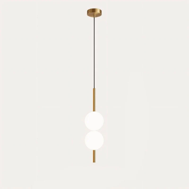 Sansoti | Moderne Hanglamp van Glas & Metaal – Scandinavisch Design (1 of 2 Lichtpunten)