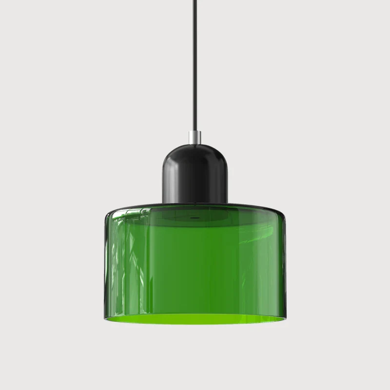 Sansoti | Lismeno Retro Hanglamp – Glazen Hanglamp met Warm Licht voor Eettafel, Keuken & Woonkamer