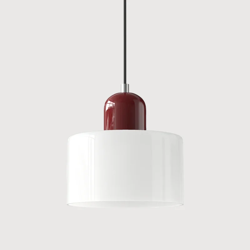 Sansoti | Lismeno Retro Hanglamp – Glazen Hanglamp met Warm Licht voor Eettafel, Keuken & Woonkamer