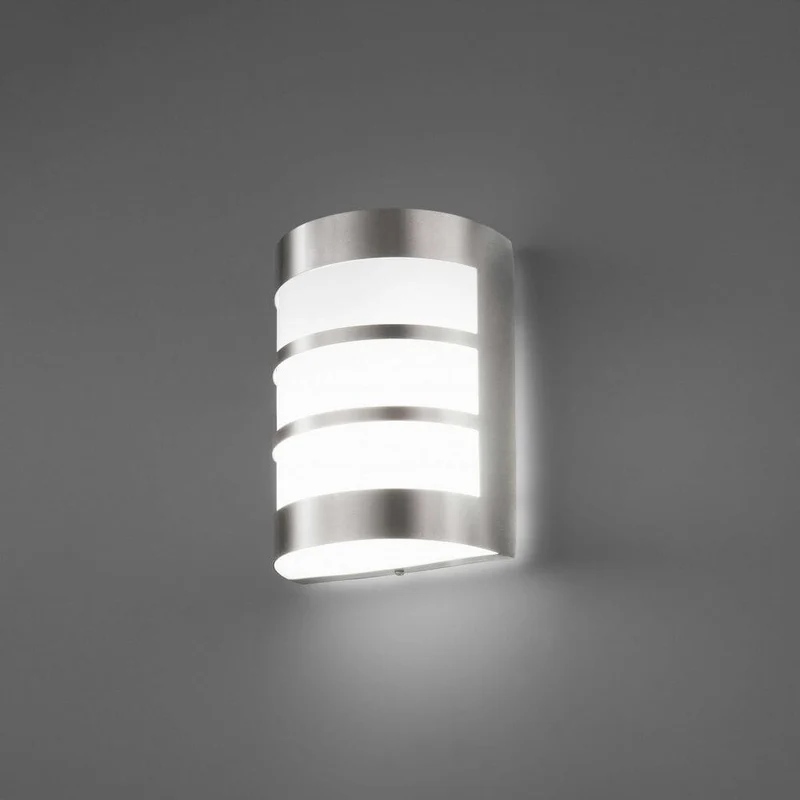 Außenwandleuchte CELA-2 IP54 Nickel-Matt