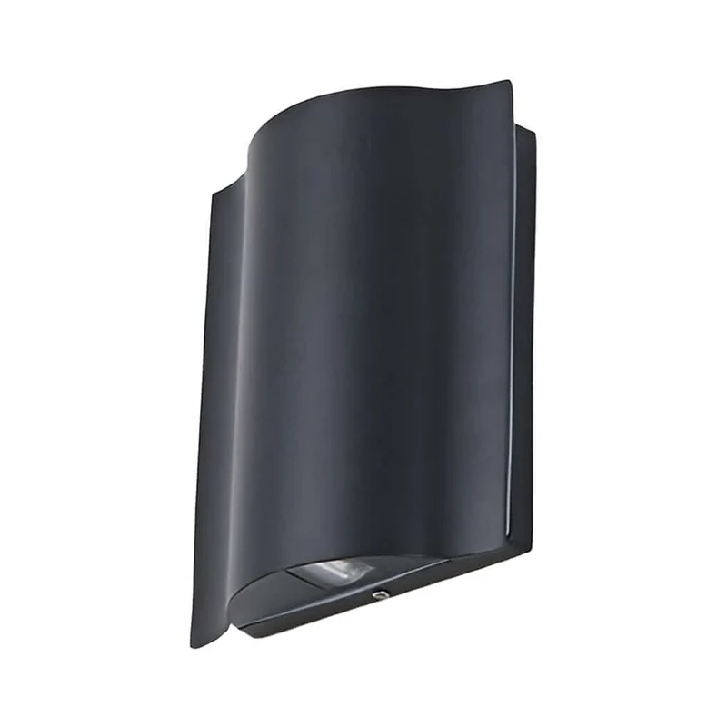 Moderne Golfvormige Up Down Buiten Wandlamp Met LED En IP54 Bescherming | Sansoti