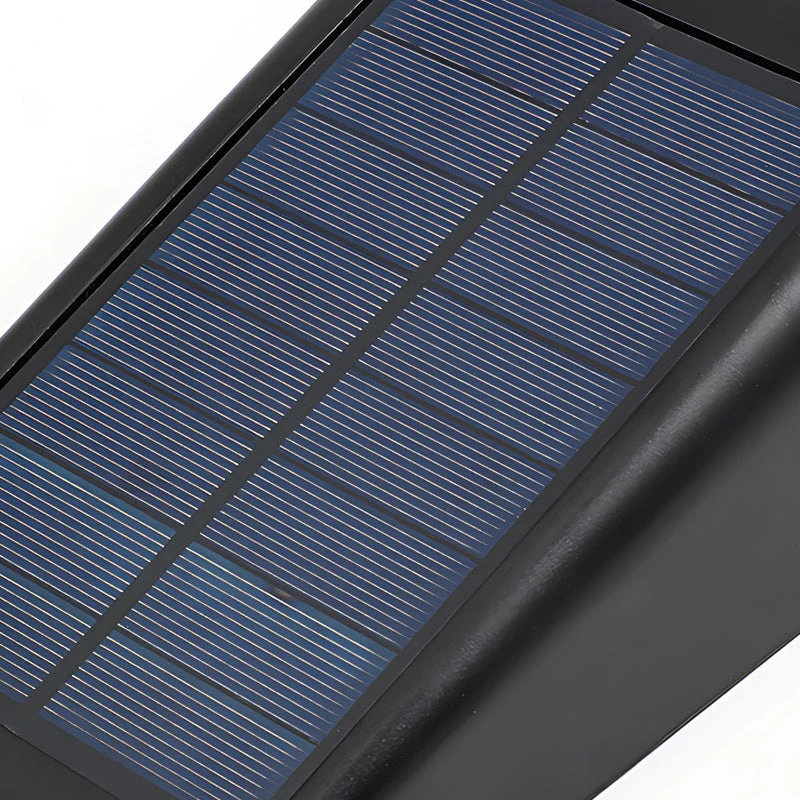 Solar Downlight Wandlamp Voor Buiten Met Verstelbaar Zonnepaneel En IP65 | Sansoti