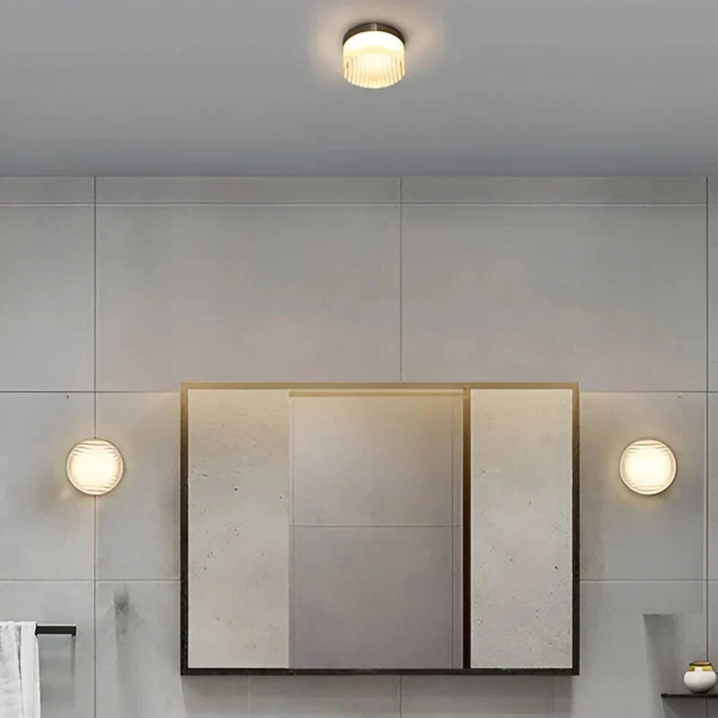 Ambrelo Wandlamp LED 13,5×8 cm Amber Slaapkamer Wandverlichting Modern Minimalistisch Scandinavisch Warm Licht Hal Woonkamer | Sansoti