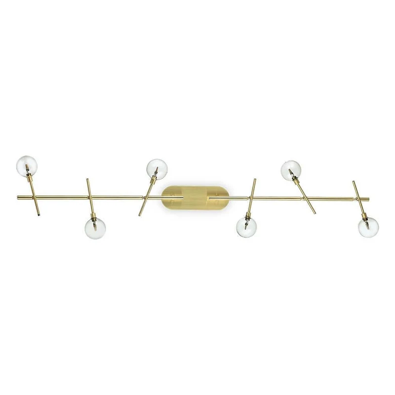 Deckenleuchte Maracas 6-flg. Messing