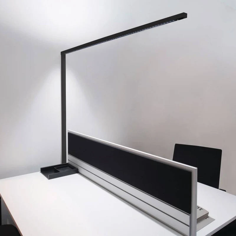 Lens Single Büro Stehleuchte 6100lm up & down Weiß dimmer