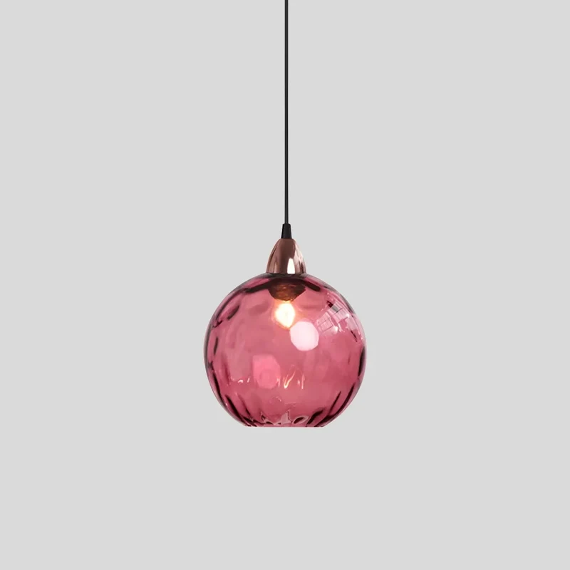 Hanglamp Glas E26 20 cm Grijs Eettafel Woonkamer Slaapkamer Rookglas Bollamp Pendellamp Sfeerverlichting | Sansoti
