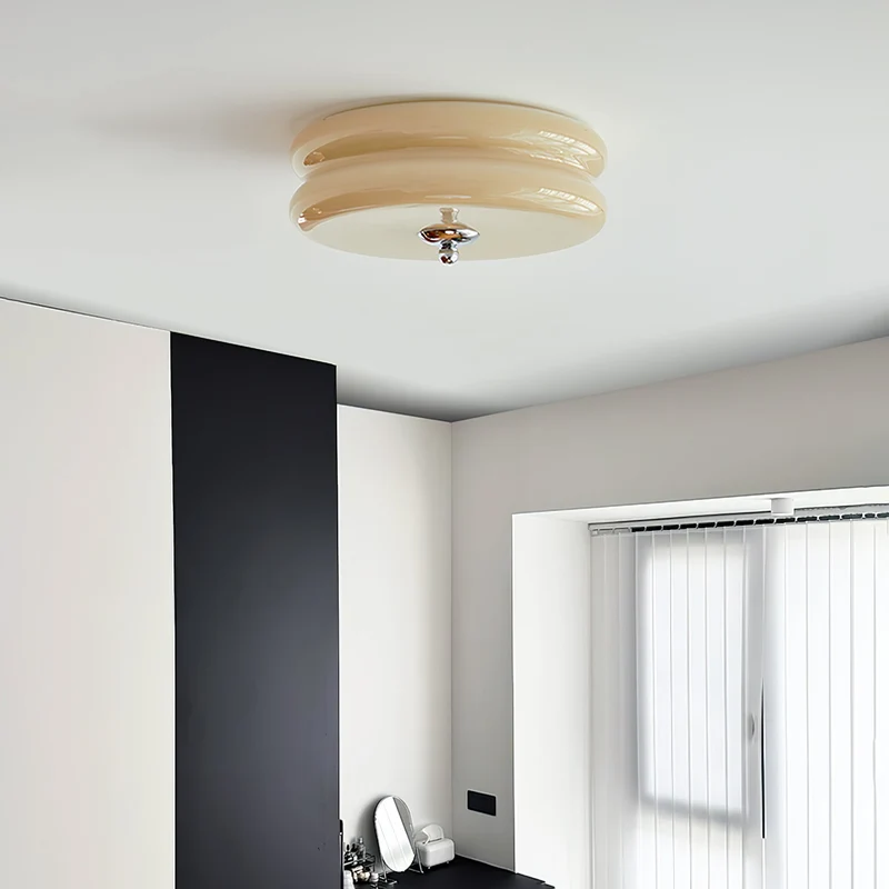 Art deco plafondlamp met geometrisch design en warm ledlicht voor stijlvolle interieurs | Sansoti