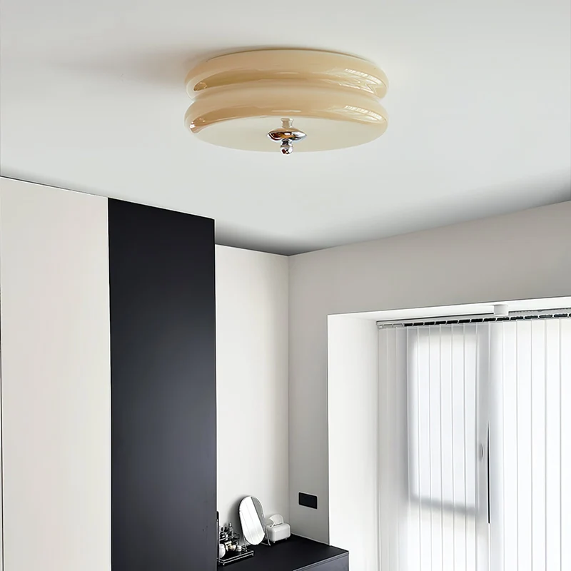 Art deco plafondlamp met geometrisch design en warm ledlicht voor stijlvolle interieurs | Sansoti