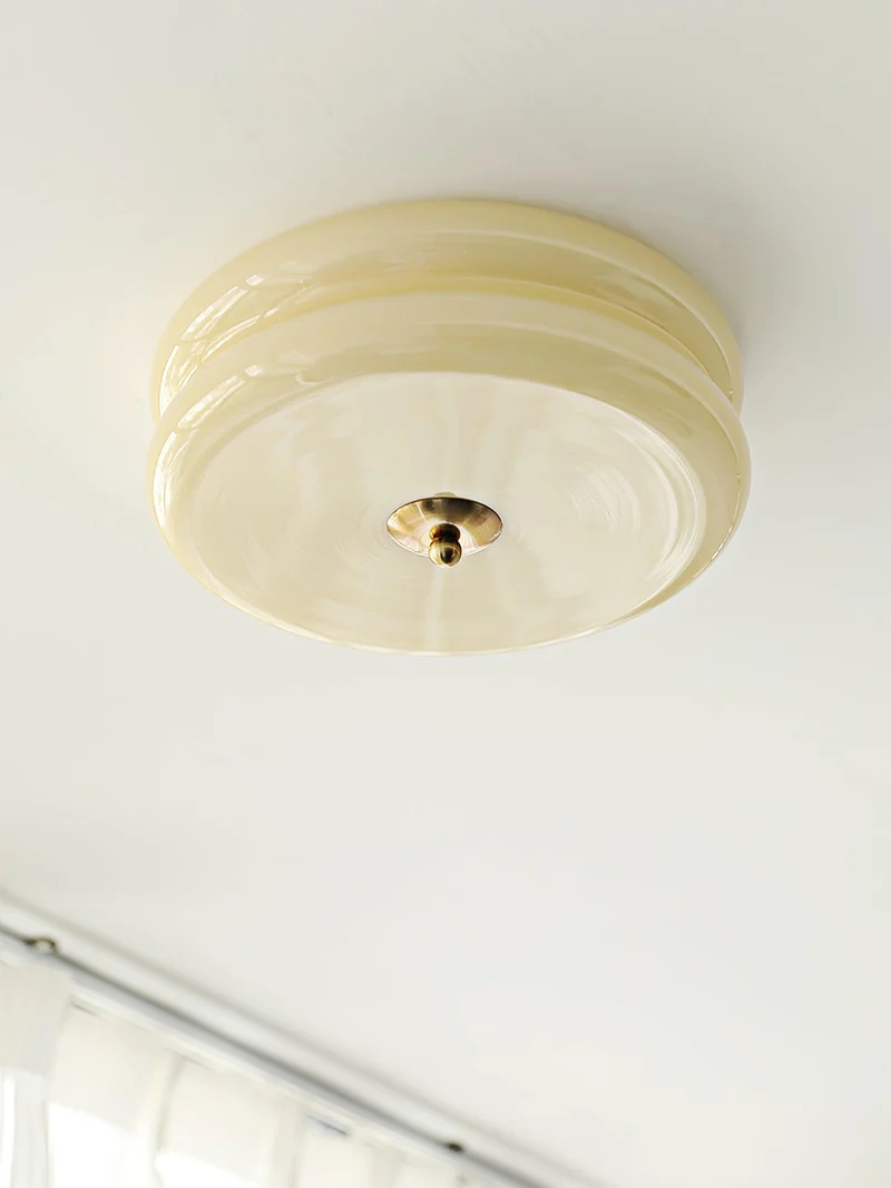 Art deco plafondlamp met geometrisch design en warm ledlicht voor stijlvolle interieurs | Sansoti