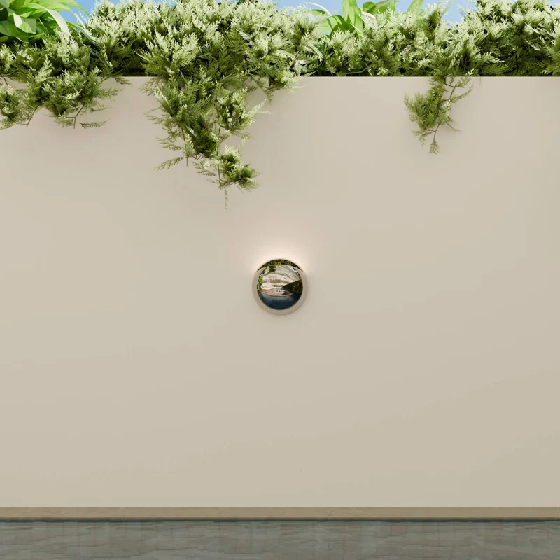 Moderne wandlamp met indirect licht en ip65 bescherming voor binnen en buiten | Sansoti