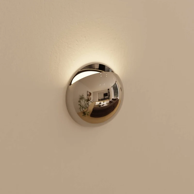 Moderne wandlamp met indirect licht en ip65 bescherming voor binnen en buiten | Sansoti