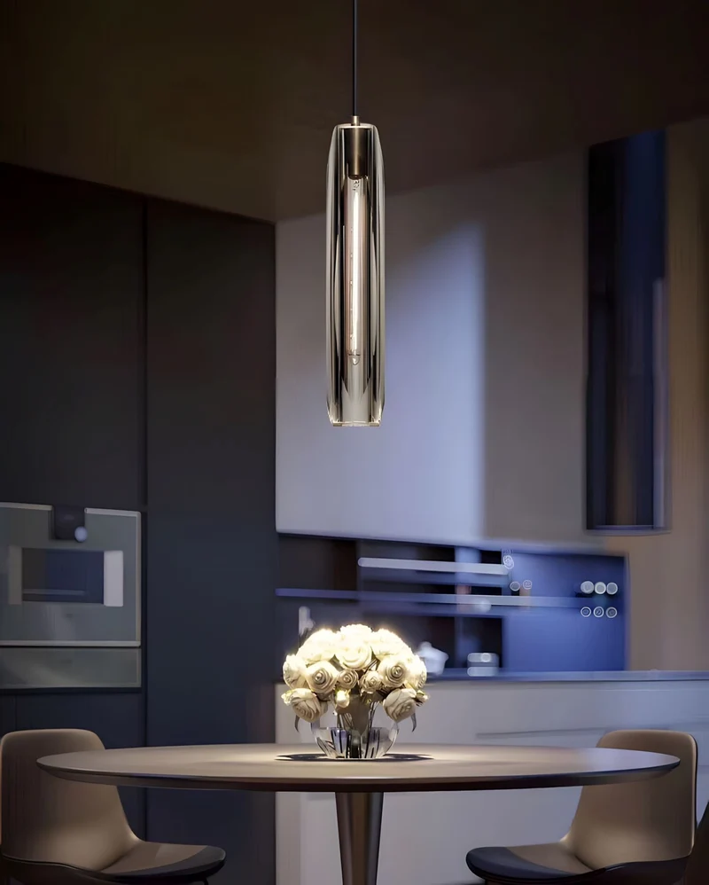 Post Moderne Messing Hanglamp Met K9 Kristal En Verstelbare Kabel | Sansoti