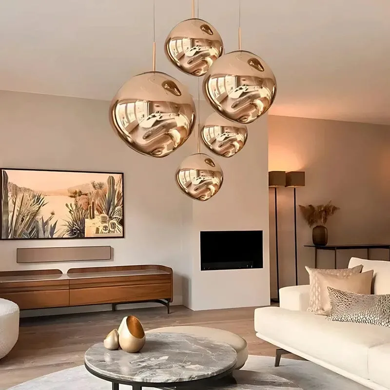 Moderne Lava Hanglamp Met Glazen Of PVC Bol En Verstelbare Ophanghoogte | Sansoti