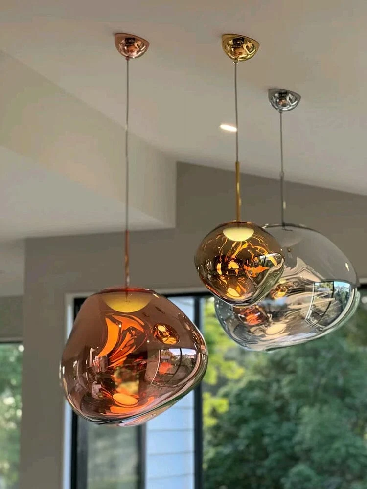 Moderne Lava Hanglamp Met Glazen Of PVC Bol En Verstelbare Ophanghoogte | Sansoti