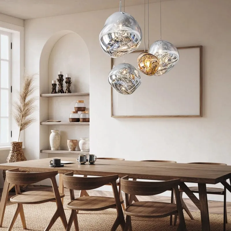 Moderne Lava Hanglamp Met Glazen Of PVC Bol En Verstelbare Ophanghoogte | Sansoti