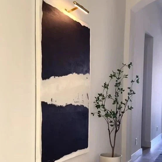 Draadloze Schilderijlamp Met Verstelbare Arm En Afstandsbediening Voor Kunstverlichting En Wanddecoratie | Sansoti
