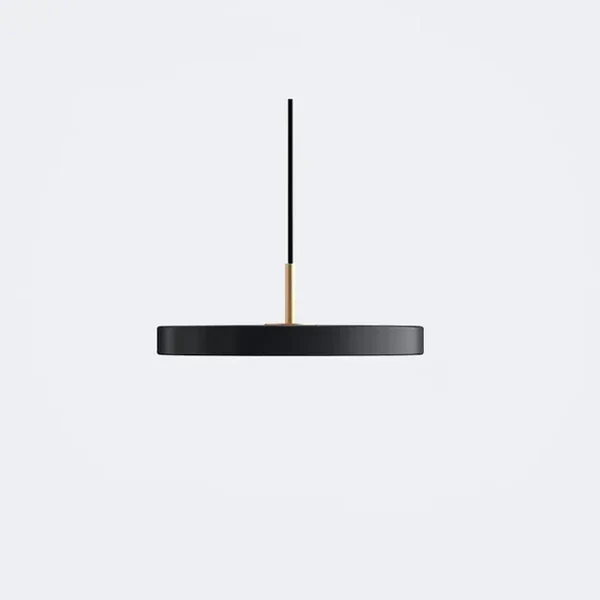 Scandinavische Hanglamp Met Platte Schijfvorm En Warme LED Verlichting Voor Eettafel Woonkamer En Slaapkamer | Sansoti