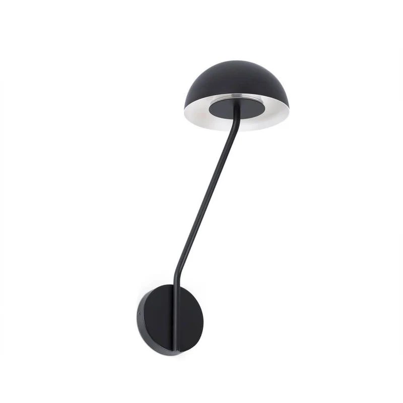 LED Lese-Wandlampe PURE 6W 3000K Schwarz