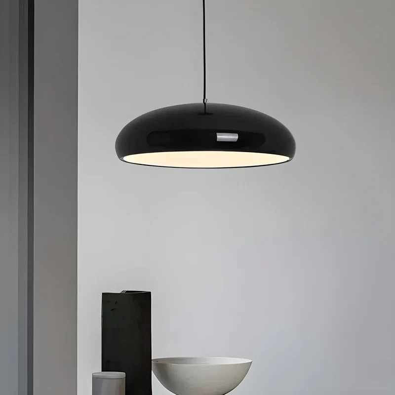 Hanglamp Metaal Acryl E26 Zwart Eettafel Kookeiland Design plafondlamp moderne pendellamp woonkamer keuken | Sansoti