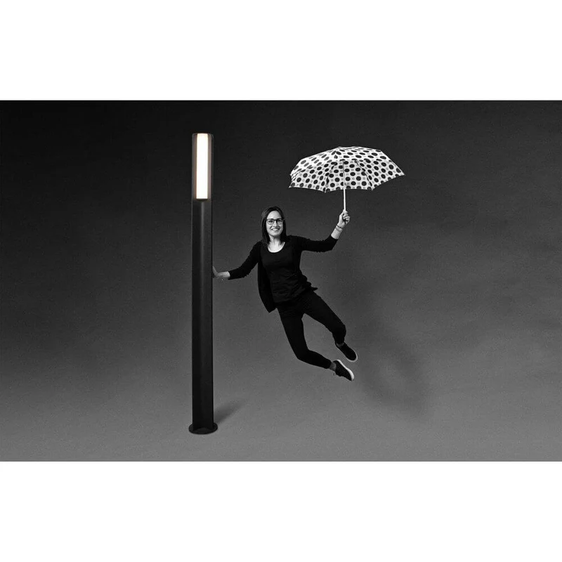 LED Wegeleuchte BU-OH 3000K IP65 Dunkelgrau