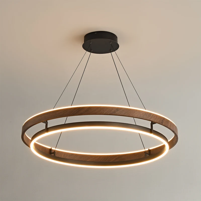 Moderne LED Hanglamp met Ringen – Design Verlichting met Warm Licht | Sansoti