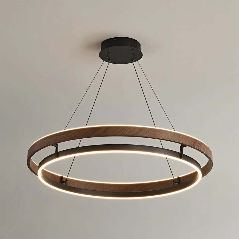 Moderne LED Hanglamp met Ringen – Design Verlichting met Warm Licht | Sansoti