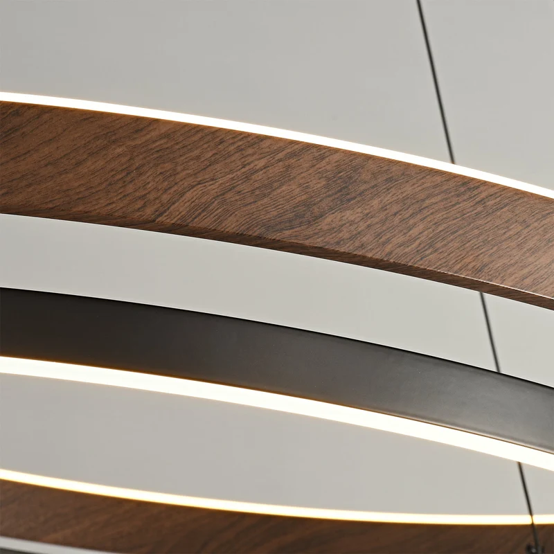 Moderne LED Hanglamp met Ringen – Design Verlichting met Warm Licht | Sansoti