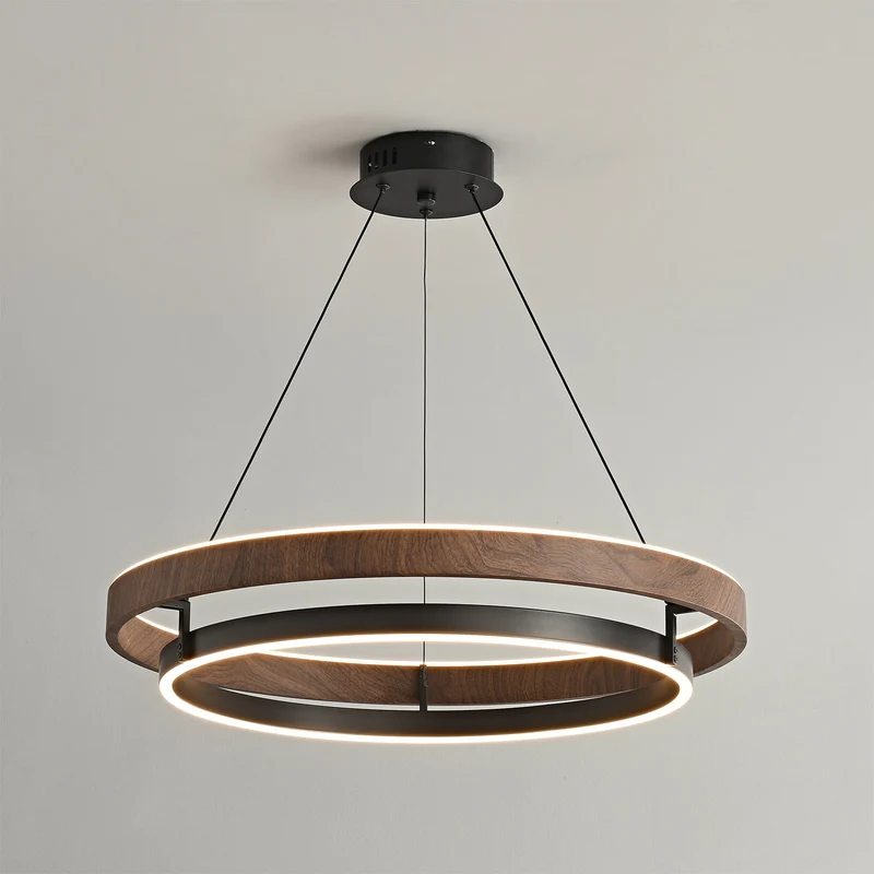 Moderne LED Hanglamp met Ringen – Design Verlichting met Warm Licht | Sansoti