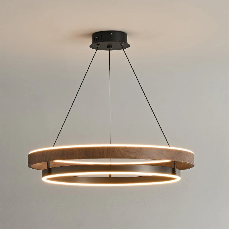 Moderne LED Hanglamp met Ringen – Design Verlichting met Warm Licht | Sansoti