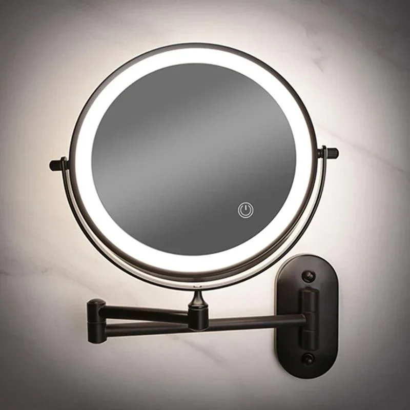 Verlichte LED Make-up Spiegel voor Badkamer & Make-up | Vergrotend & Oplaadbaar | Sansoti