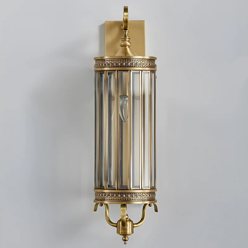 Waterdichte Vintage Buiten Wandlamp Met Mid Century Design En Warm LED Licht | Sansoti
