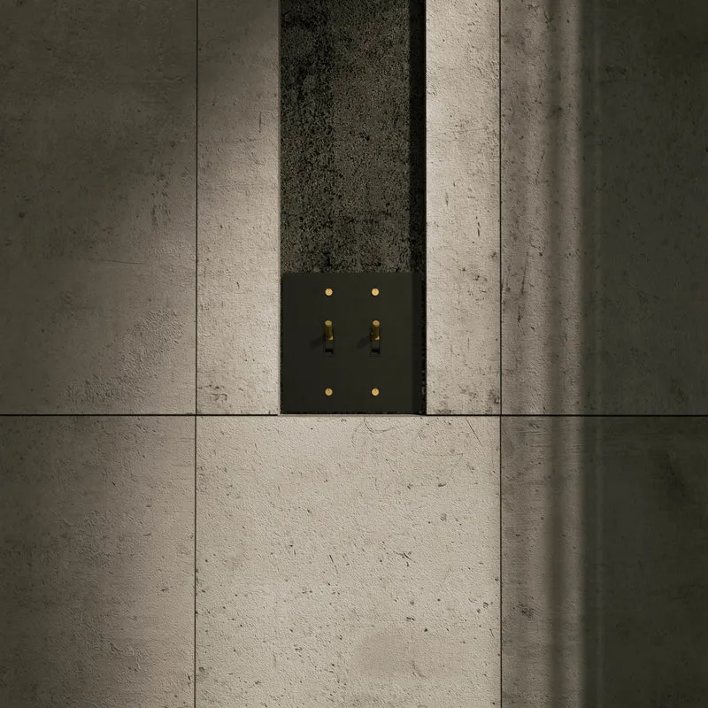 Luxe Messing Tuimelschakelaar Met Minimalistisch Design En Hoogwaardige Afwerking | Sansoti