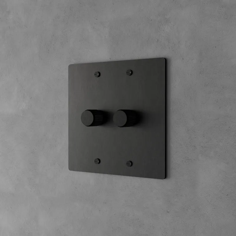 Luxe Messing Dimmer Schakelaar Met Draaiknop En Tijdloos Design | Sansoti