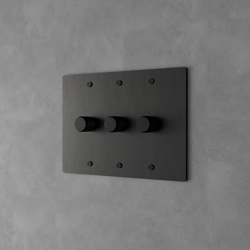 Luxe Messing Dimmer Schakelaar Met Draaiknop En Tijdloos Design | Sansoti