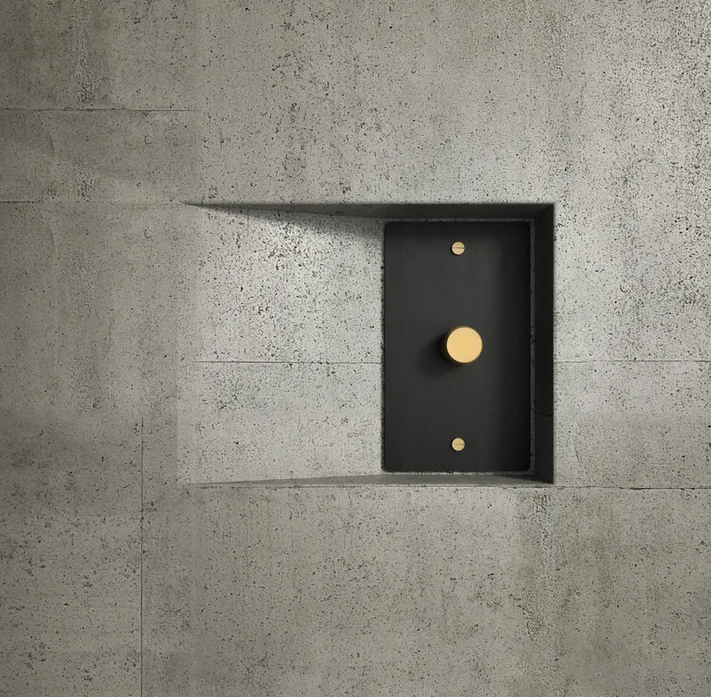 Luxe Messing Dimmer Schakelaar Met Draaiknop En Tijdloos Design | Sansoti