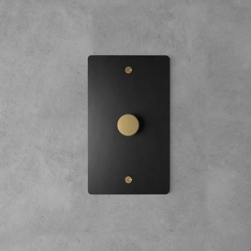 Luxe Messing Dimmer Schakelaar Met Draaiknop En Tijdloos Design | Sansoti