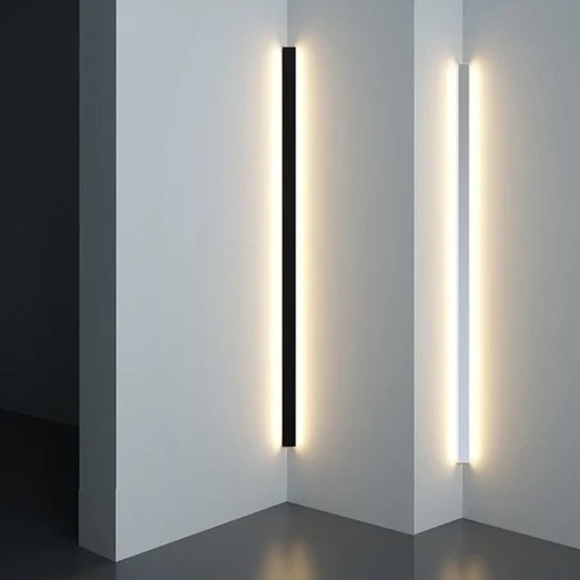 Minimalistische Lineaire Wandlamp Met Geïntegreerde LED Verlichting En Modern Design | Sansoti