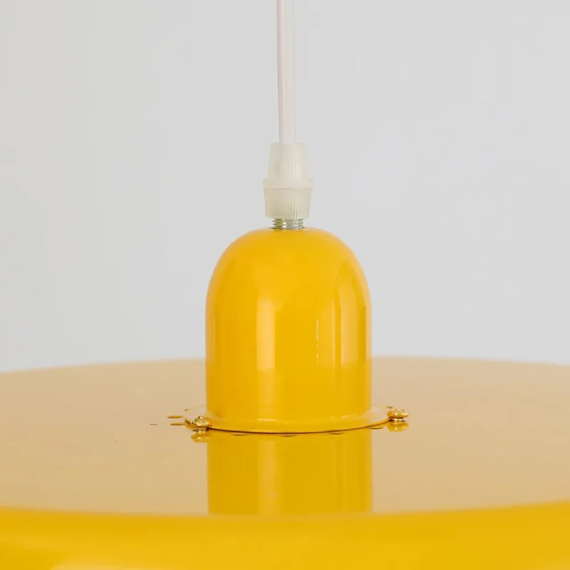 Hanglamp Metaal Gelaagd Ø35cm Oranje E27 Eettafel Woonkamer Retro Design Verlichting Industrieel Modern | Sansoti