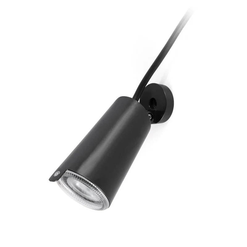 LED Gartenspot TONI mit Erdspieß IP65 Schwarz Küstenleuchte