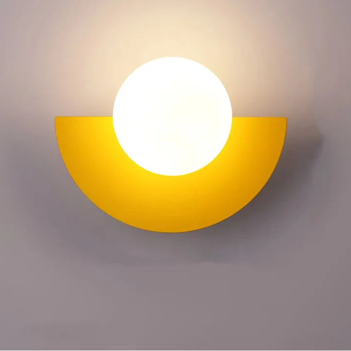 Moderne LED Wandlamp met Geometrisch Design voor Woonkamer & Slaapkamer | Sansoti