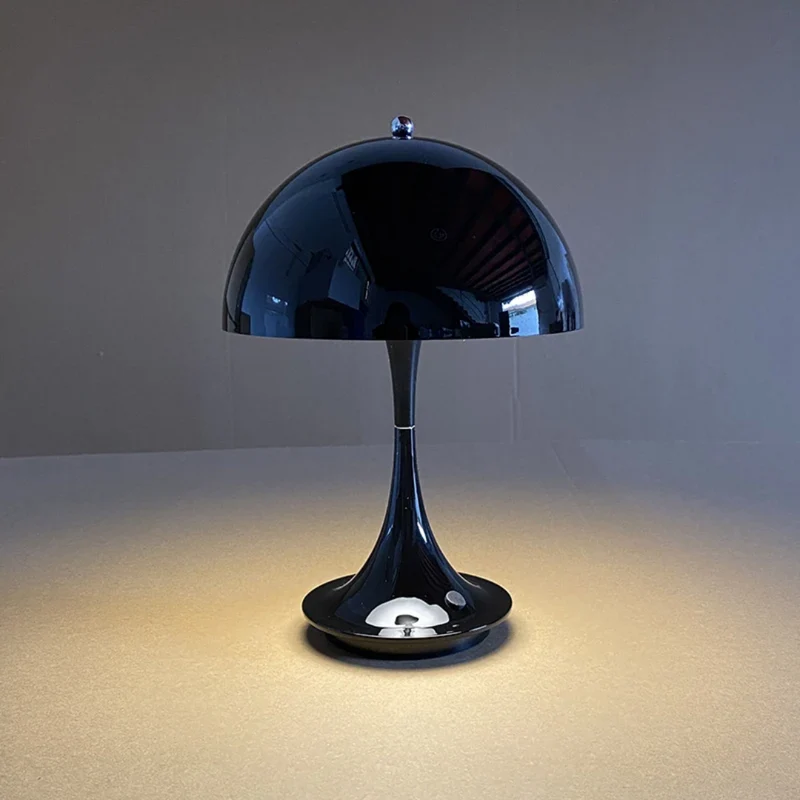 Draadloze tafellamp met LED-verlichting, oplaadbaar en Scandinavisch design | Sansoti