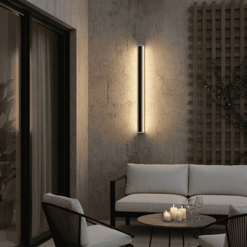 Moderne LED Buitenwandlamp – Waterdichte Wandverlichting voor Tuin & Balkon (IP65) | Sansoti
