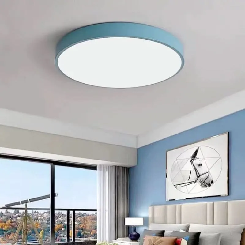Ronde LED Plafondlamp – Moderne Design Verlichting voor Woonkamer, Kinderkamer & Kantoor | Sansoti