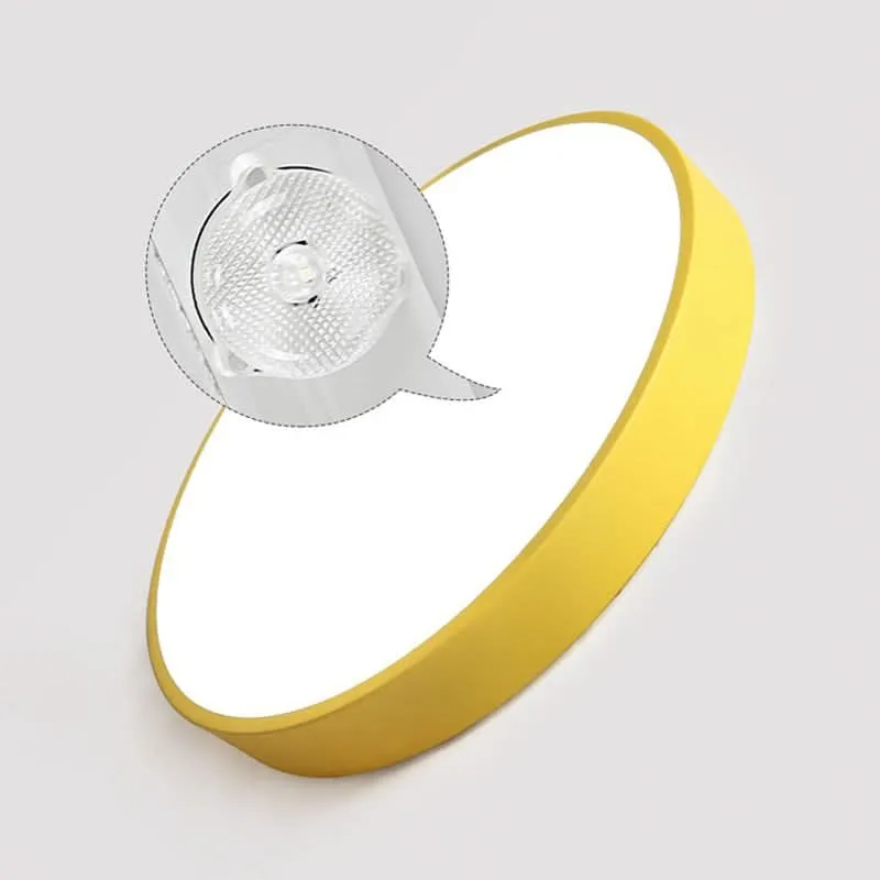 Ronde LED Plafondlamp – Moderne Design Verlichting voor Woonkamer, Kinderkamer & Kantoor | Sansoti