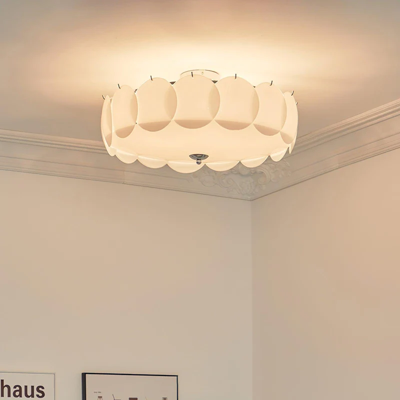Kroonluchter Glazen Schijven Metaal Koper Woonkamer Eetkamer E14 Ø40 Ø50 Ø60cm Hanglamp Vintage Sfeerlamp Plafondlamp | Sansoti