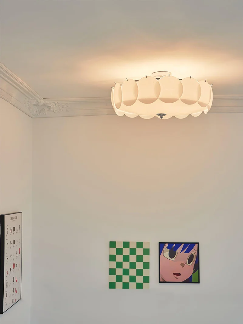 Kroonluchter Glazen Schijven Metaal Koper Woonkamer Eetkamer E14 Ø40 Ø50 Ø60cm Hanglamp Vintage Sfeerlamp Plafondlamp | Sansoti